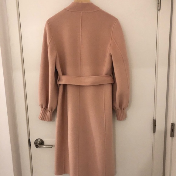 🔥SOLD🔥Joie NWT Pink Double Face Wool Blend Coat - Picture 5 of 8